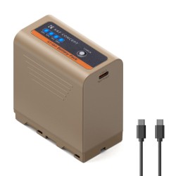 K&F Concept NP-F970 Battery 10500mAh Battery with 20W PD Two-Way Fast Charge K&F Concept NP-F970 Battery 10500mAh Battery with 20W PD Two-Way Fast Charge